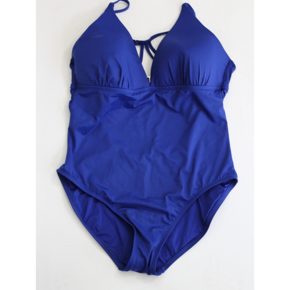 La Blanca Cobalt Blue Strappy One Piece
